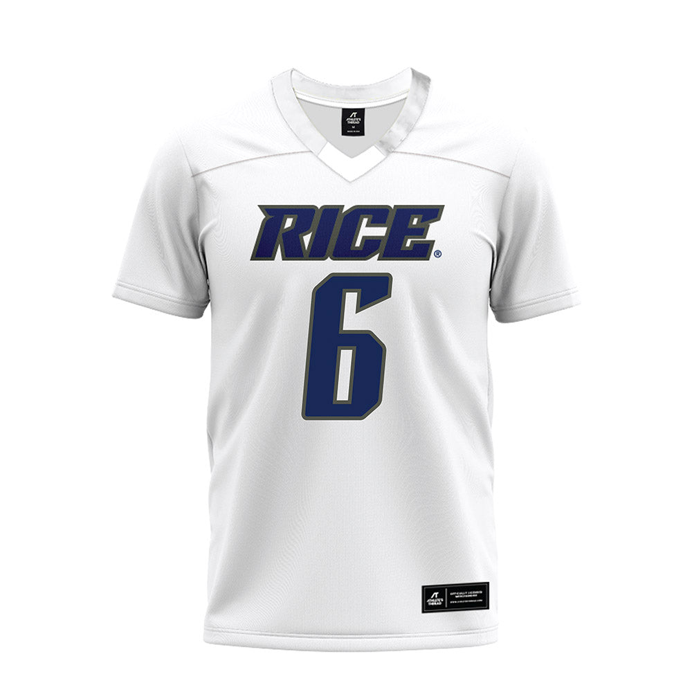 Rice - NCAA Football : Ben Grice - Premium Football Jersey-0