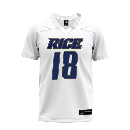 Rice - NCAA Football : Ahran Ogbor - Premium Football Jersey-0
