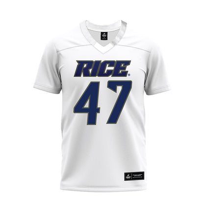 Rice - NCAA Football : Ty Thames - Premium Football Jersey-0