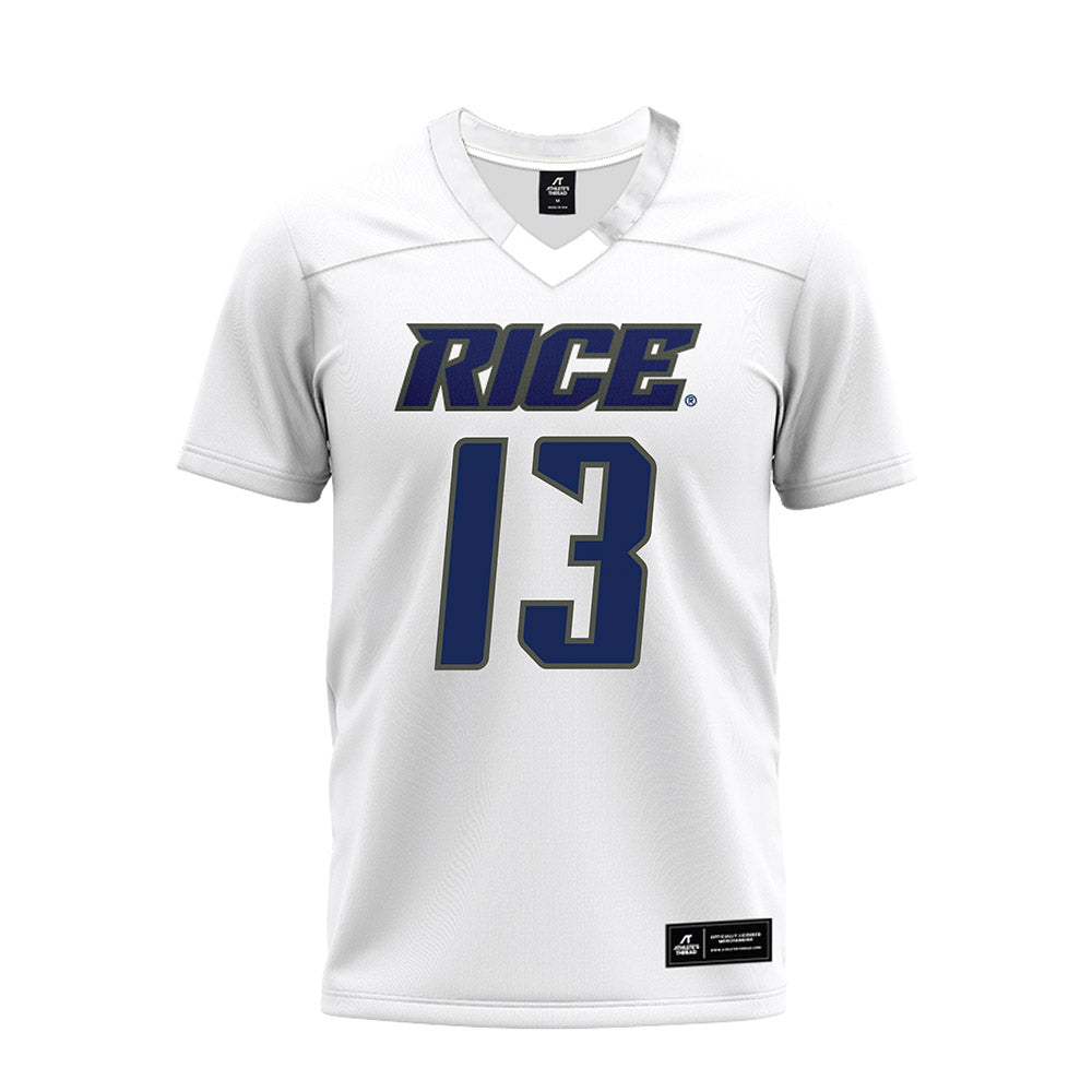 Rice - NCAA Football : Maxwell Mosey - Premium Football Jersey-0