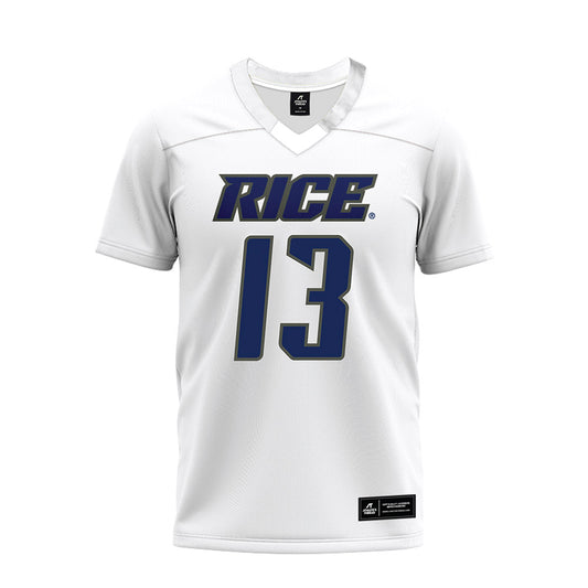 Rice - NCAA Football : Maxwell Mosey - Premium Football Jersey-0