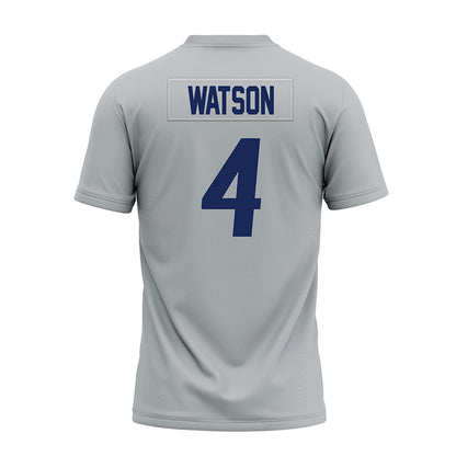 Rice - NCAA Football : Tariq Watson - Mid Grey Premium Football Jersey-1