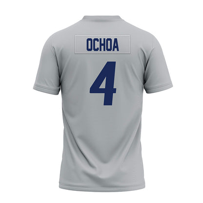 Rice - NCAA Football : Gael Ochoa - Mid Grey Premium Football Jersey-1