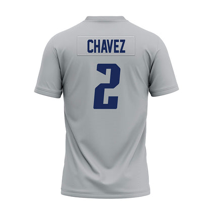 Rice - NCAA Football : Jo Chavez - Mid Grey Premium Football Jersey-1