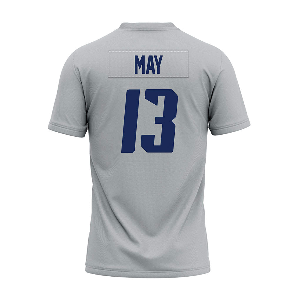Rice - NCAA Football : Tariq May - Mid Grey Premium Football Jersey-1
