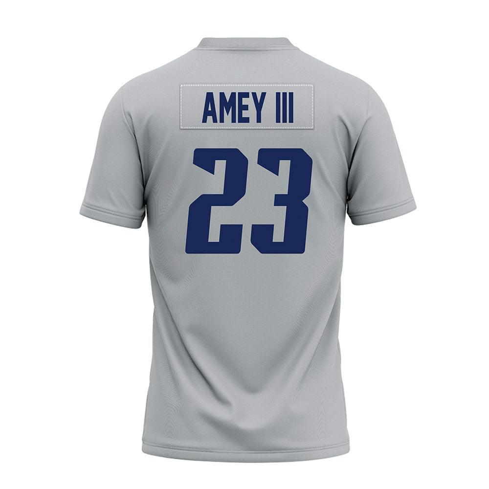 Rice - NCAA Football : Michael Amey III - Mid Grey Premium Football Jersey-1