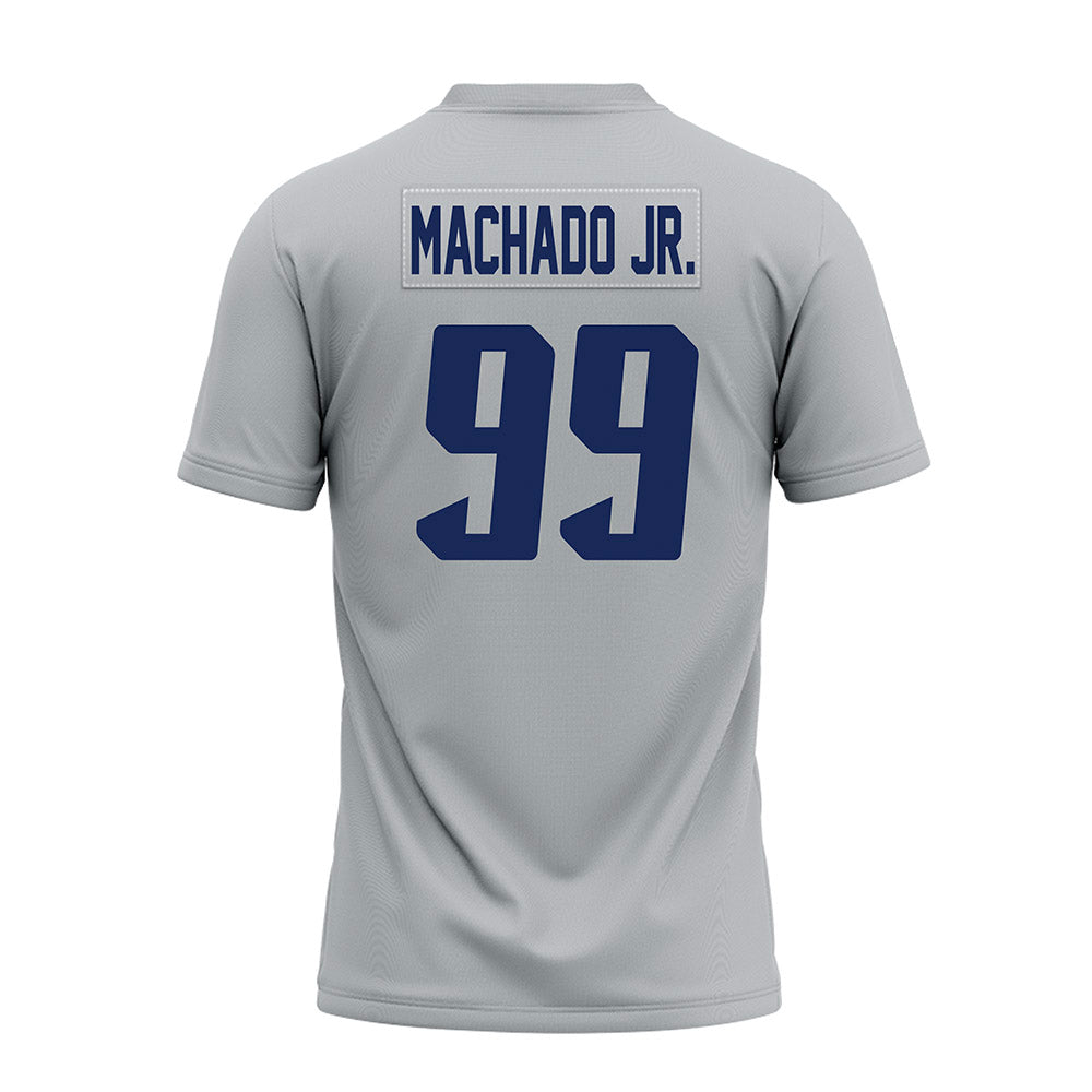 Rice - NCAA Football : Jesus Machado Jr. - Mid Grey Premium Football Jersey-1