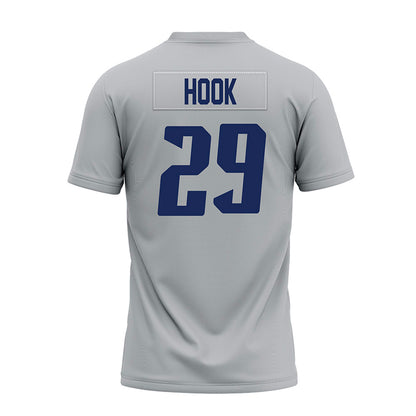 Rice - NCAA Football : Daveon Hook - Mid Grey Premium Football Jersey-1