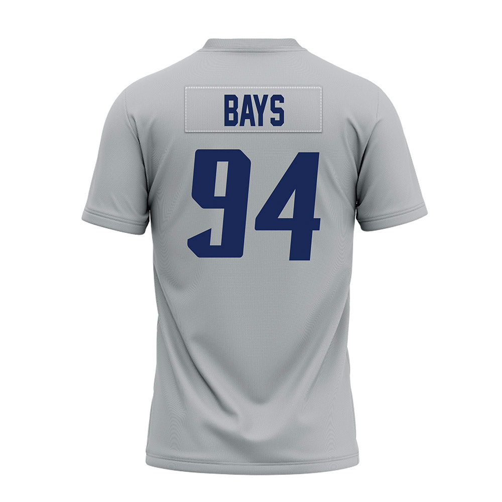 Rice - NCAA Football : Braden Bays - Mid Grey Premium Football Jersey-1