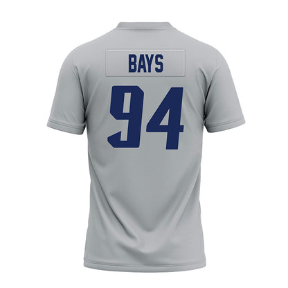 Rice - NCAA Football : Braden Bays - Mid Grey Premium Football Jersey-1