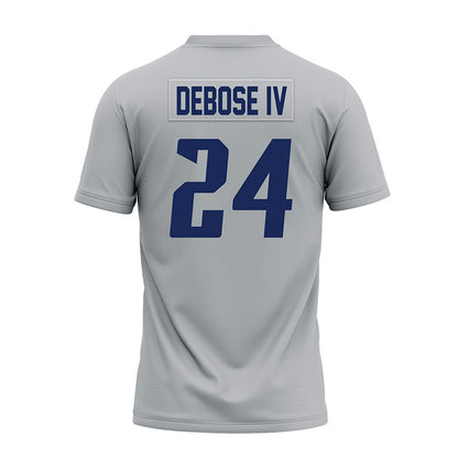 Rice - NCAA Football : Larry DeBose IV - Mid Grey Premium Football Jersey-1