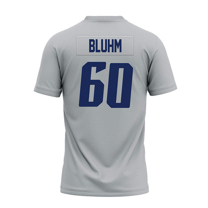Rice - NCAA Football : Leo Bluhm - Mid Grey Premium Football Jersey-1