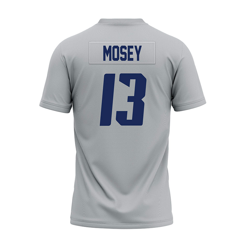 Rice - NCAA Football : Maxwell Mosey - Mid Grey Premium Football Jersey-1