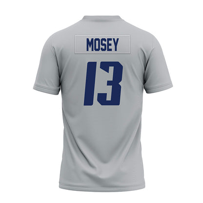 Rice - NCAA Football : Maxwell Mosey - Mid Grey Premium Football Jersey-1