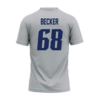 Rice - NCAA Football : Scott Becker - Mid Grey Premium Football Jersey-1