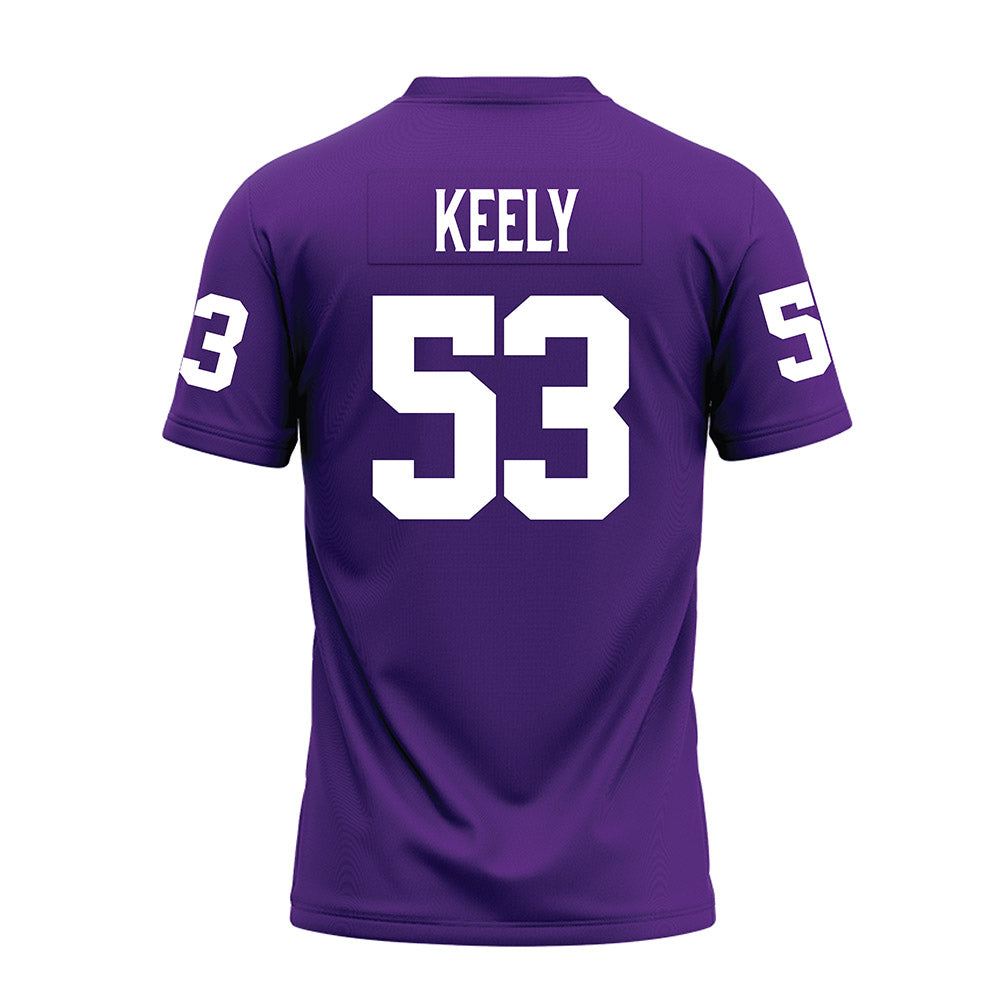 Furman - NCAA Football : Mason Keely - Premium Football Jersey-1
