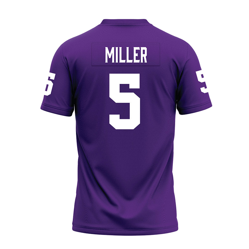 Furman - NCAA Football : Jordan Miller - Premium Football Jersey-1