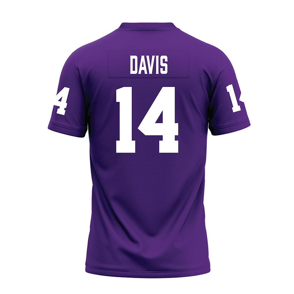 Furman - NCAA Football : Isaiah Davis - Premium Football Jersey-1