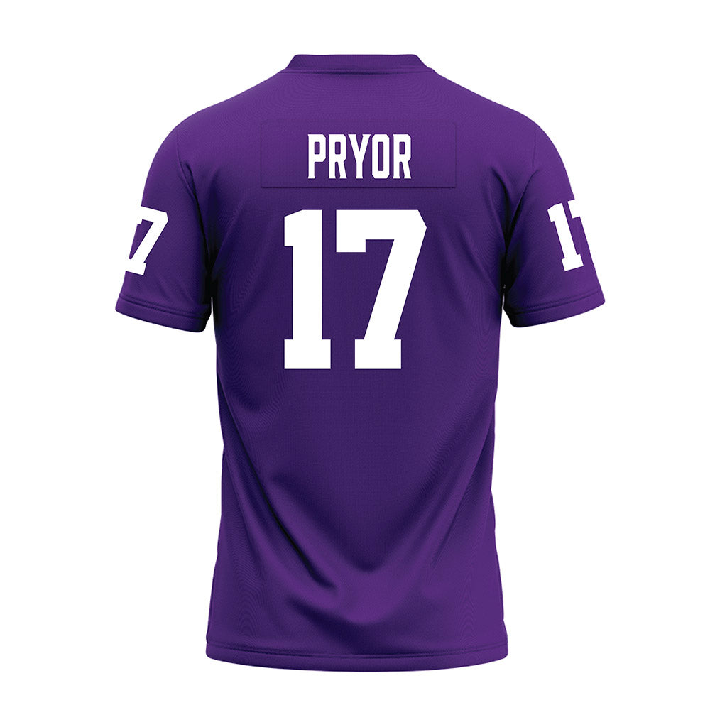 Furman - NCAA Football : Jackson Pryor - Premium Football Jersey-1