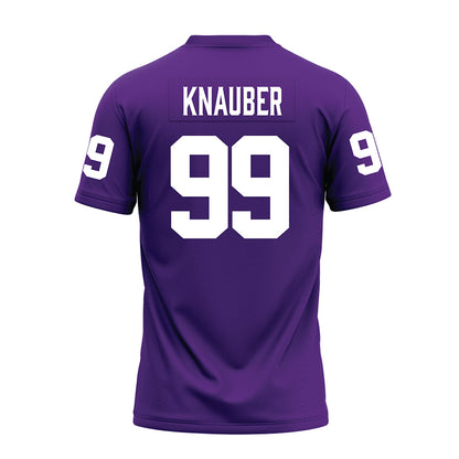 Furman - NCAA Football : Bruce Knauber - Premium Football Jersey-1