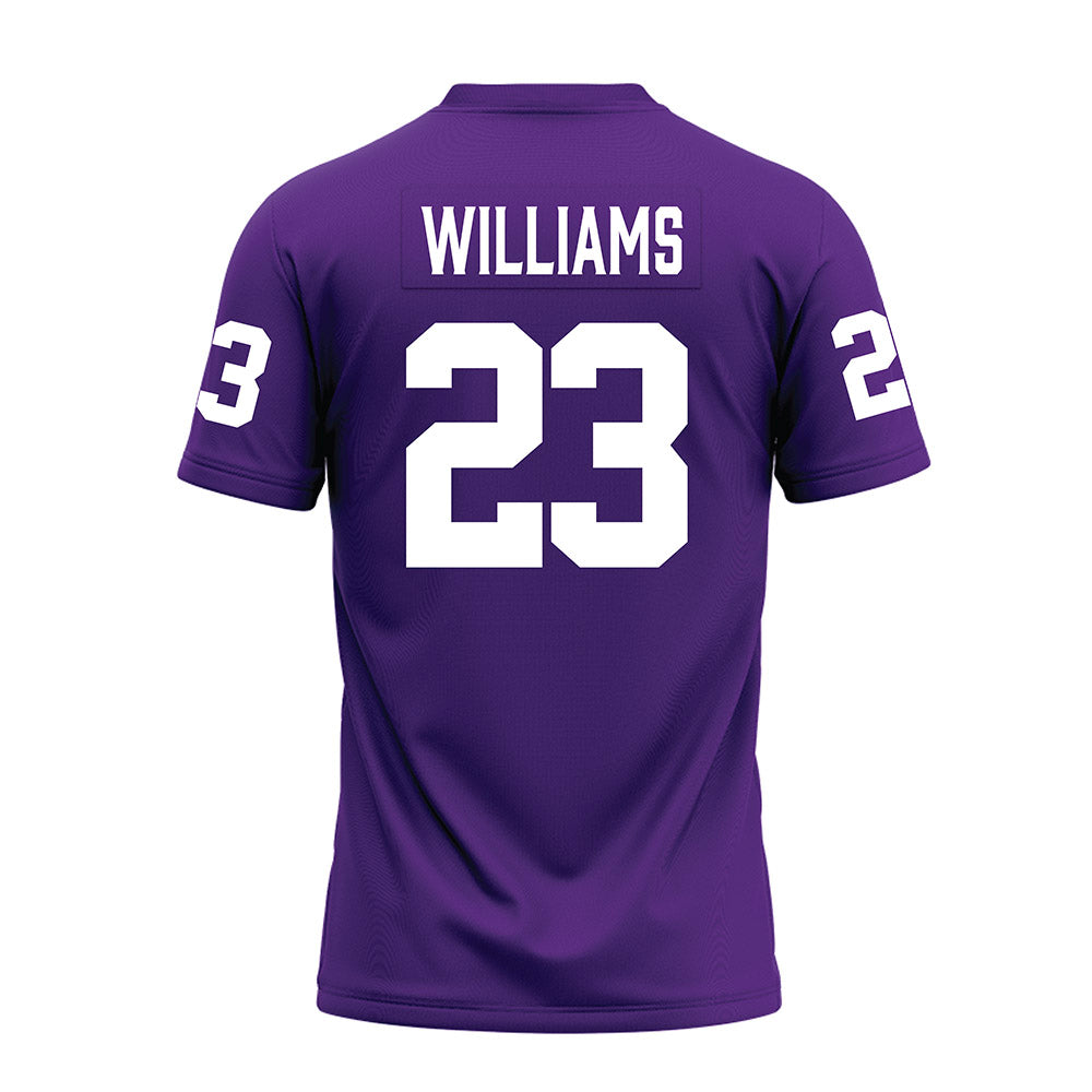 Furman - NCAA Football : Trae Williams - Premium Football Jersey-1