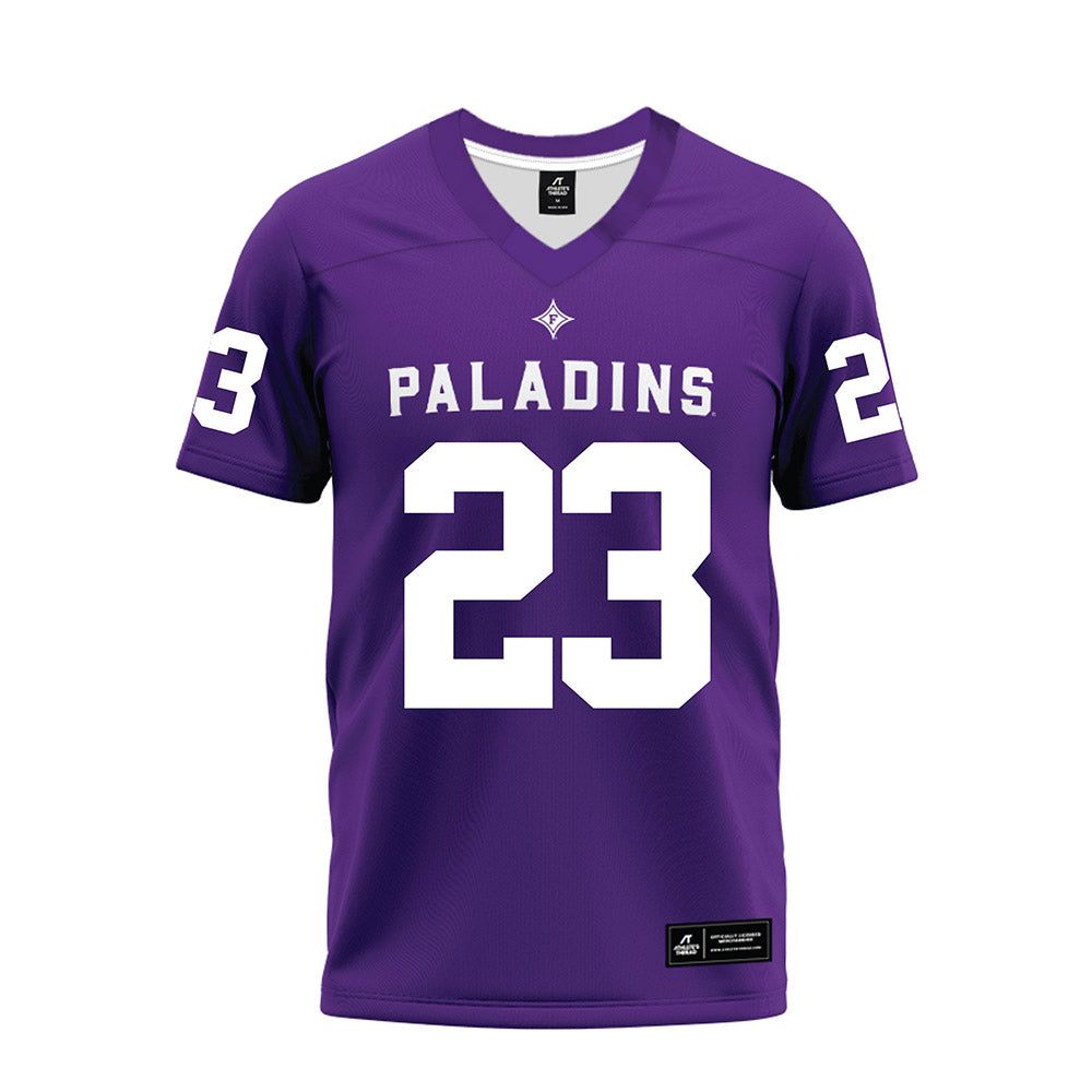 Furman - NCAA Football : Trae Williams - Premium Football Jersey-0