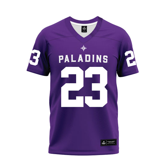 Furman - NCAA Football : Trae Williams - Premium Football Jersey-0