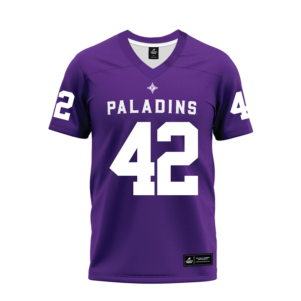 Furman - NCAA Football : Zach Lee - Premium Football Jersey-0