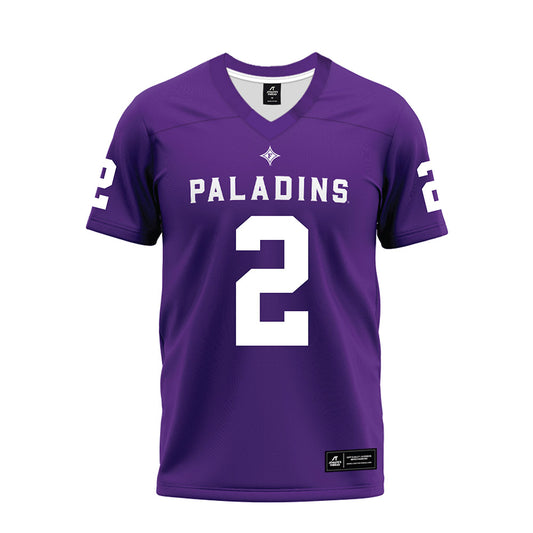 Furman - NCAA Football : Trae Williams - Premium Football Jersey-0