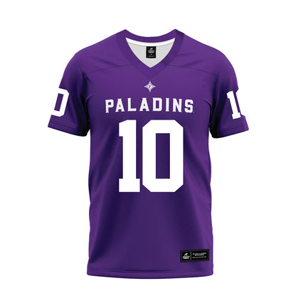 Furman - NCAA Football : Braylon Peebles - Premium Football Jersey-0