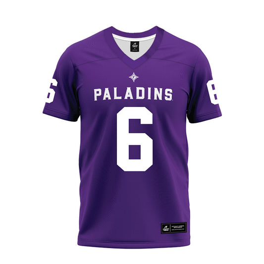 Furman - NCAA Football : CJ Nettles - Premium Football Jersey-0