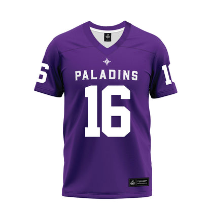 Furman - NCAA Football : Michael Woods Jr - Premium Football Jersey-0