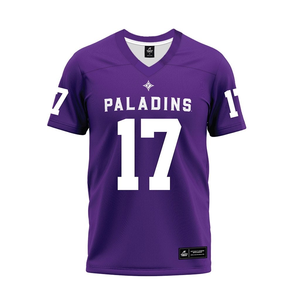 Furman - NCAA Football : Jackson Pryor - Premium Football Jersey-0