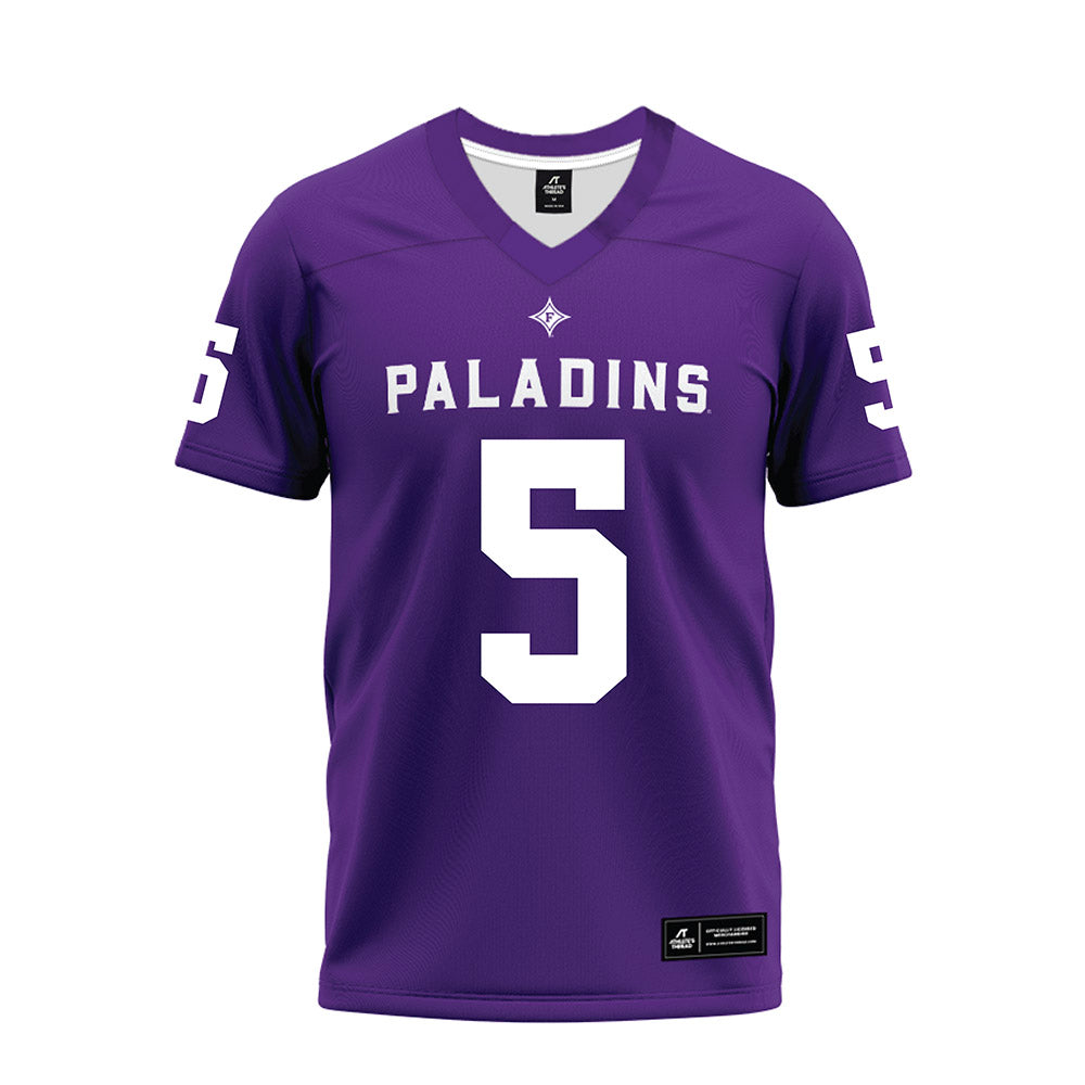 Furman - NCAA Football : Jordan Miller - Premium Football Jersey-0