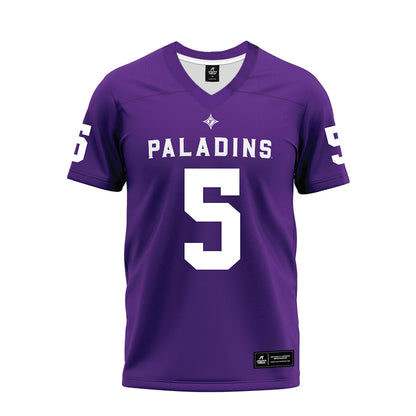 Furman - NCAA Football : Jordan Miller - Premium Football Jersey-0