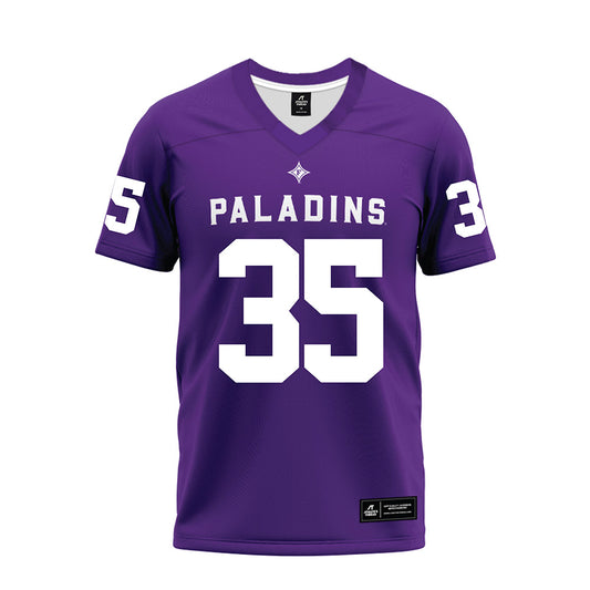 Furman - NCAA Football : Caleb Ellison - Premium Football Jersey-0