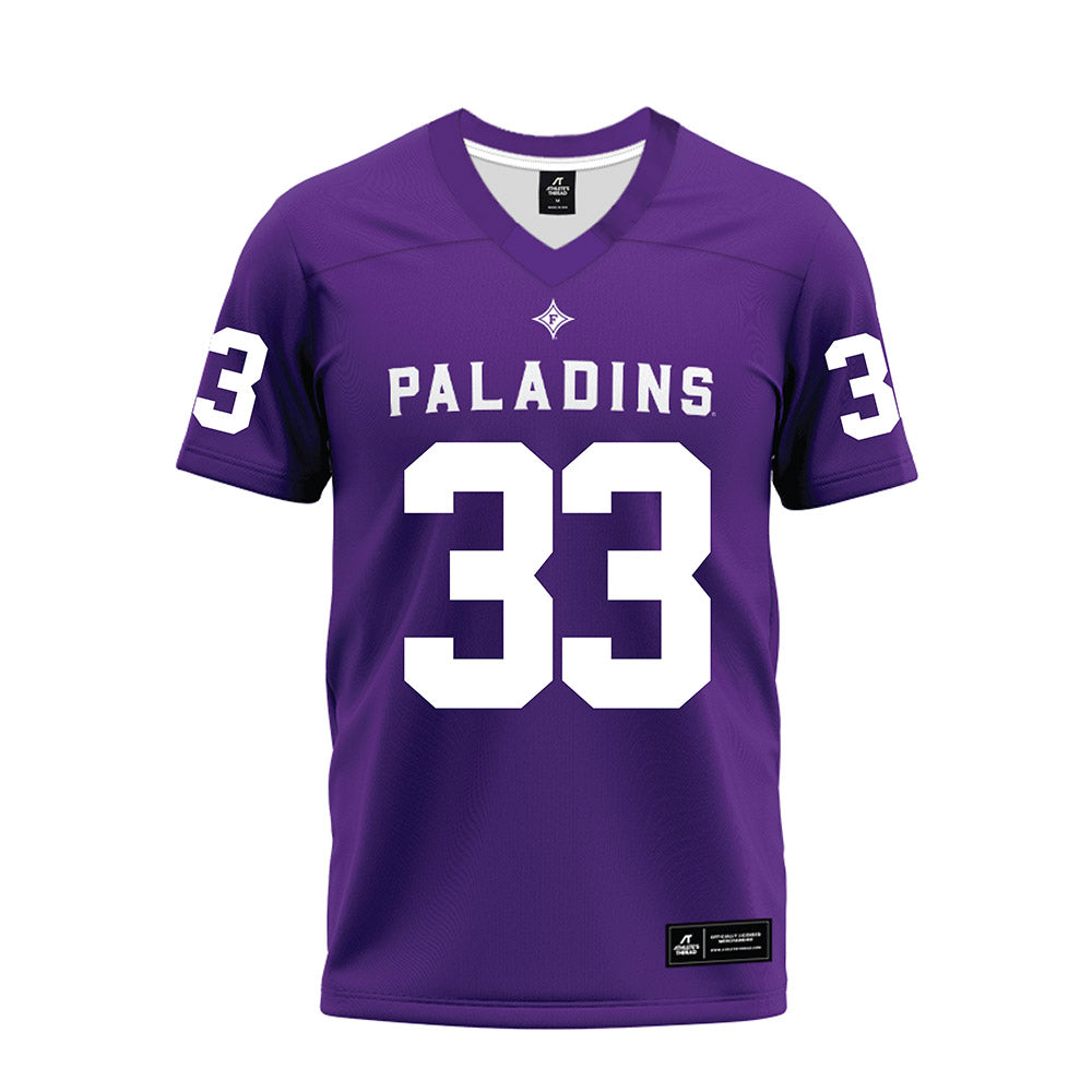 Furman - NCAA Football : Nick Simmons - Premium Football Jersey-0
