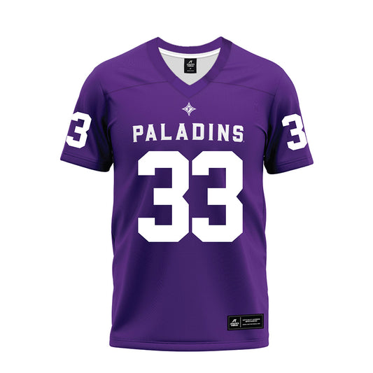 Furman - NCAA Football : Nick Simmons - Premium Football Jersey-0