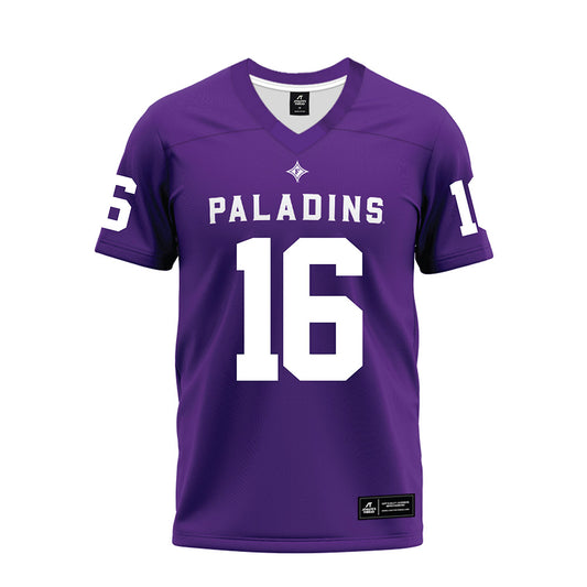 Furman - NCAA Football : Michael Woods Jr - Premium Football Jersey-0