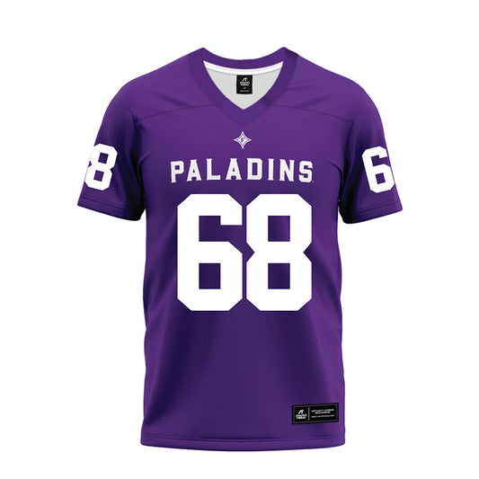 Furman - NCAA Football : Tim Hyrbu - Premium Football Jersey-0