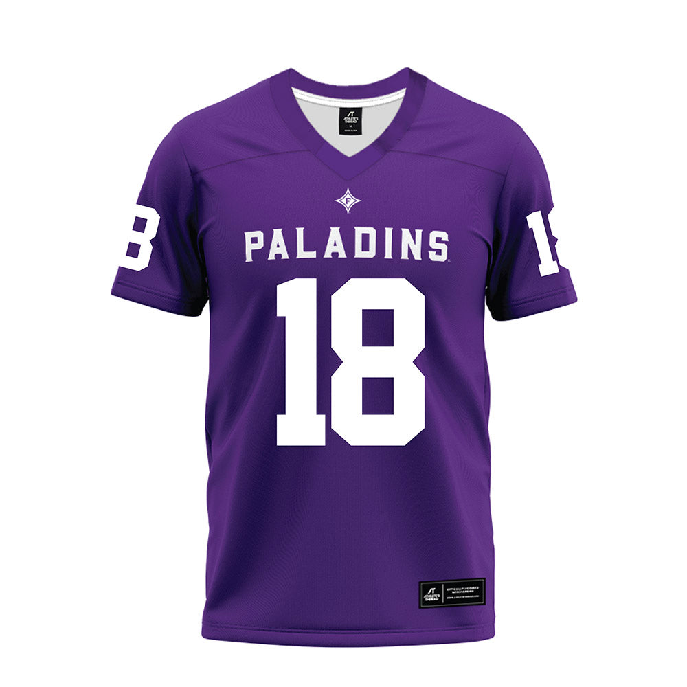 Furman - NCAA Football : Jerrod Williams Jr. - Premium Football Jersey-0