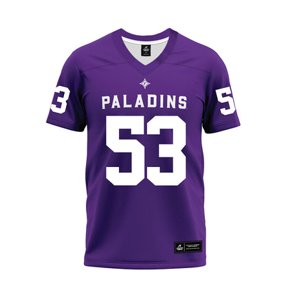 Furman - NCAA Football : Mason Keely - Premium Football Jersey-0