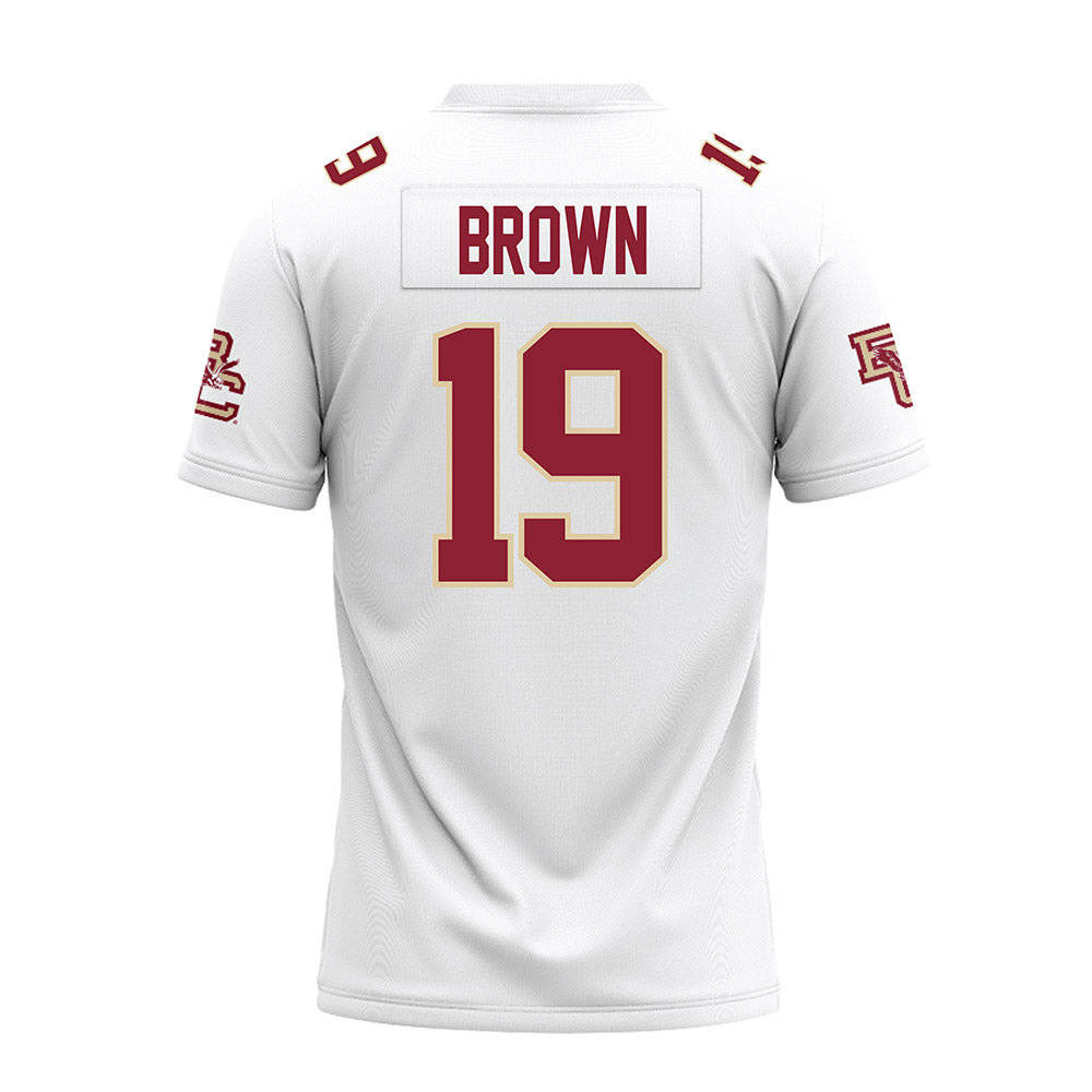 Boston College - NCAA Football : Kelvin Brown - Premium Football Jersey-1
