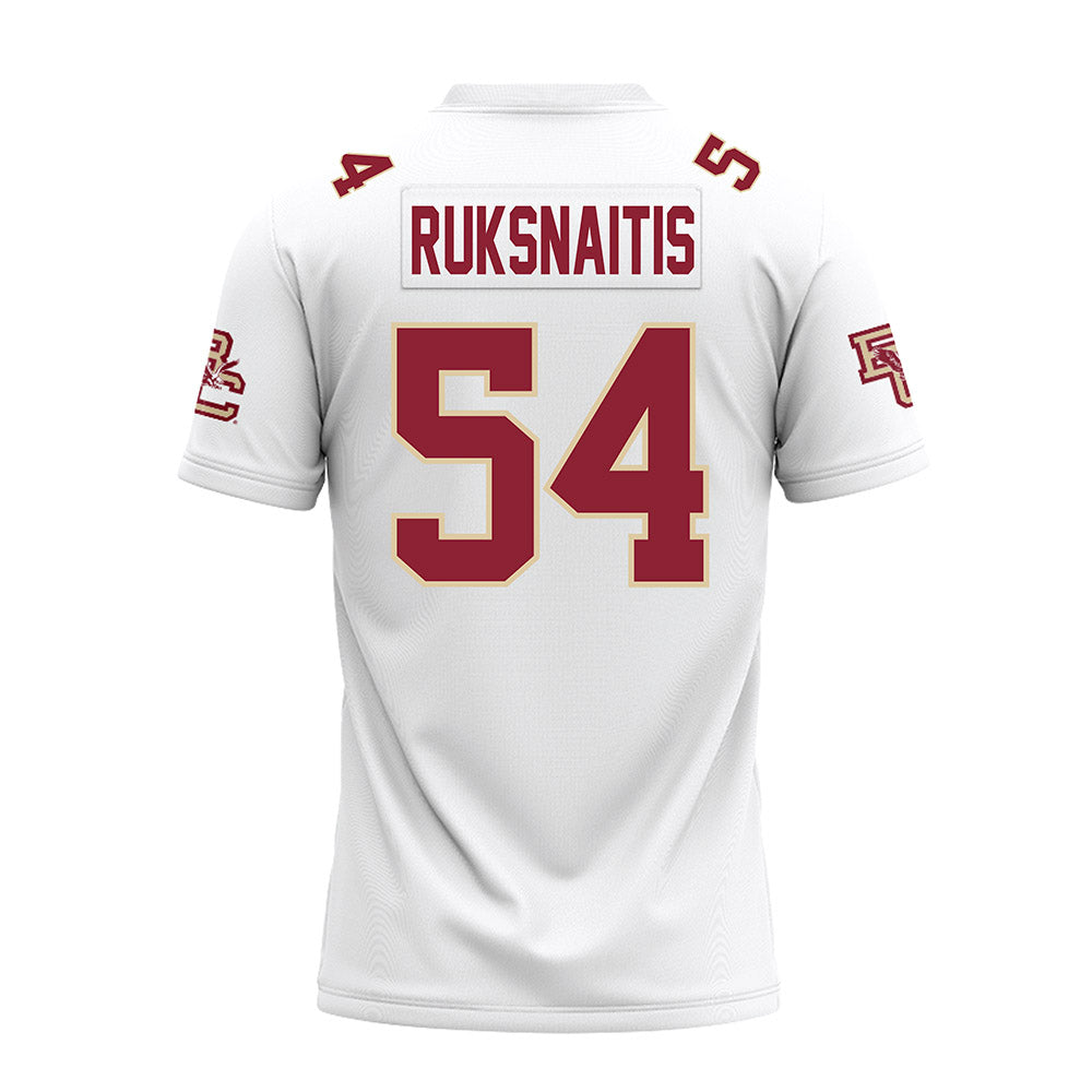 Boston College - NCAA Football : Dean Ruksnaitis - Premium Football Jersey-1