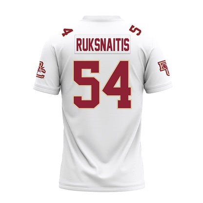 Boston College - NCAA Football : Dean Ruksnaitis - Premium Football Jersey-1