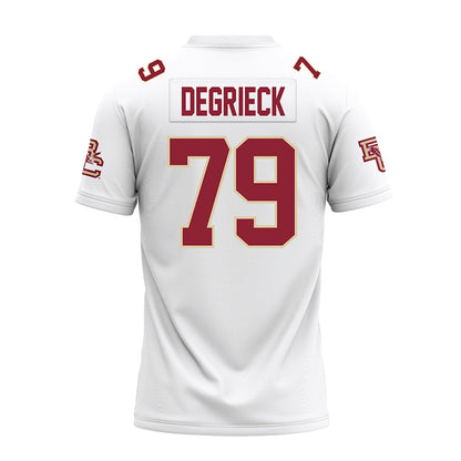 Boston College - NCAA Football : Alex Degrieck - Premium Football Jersey-1