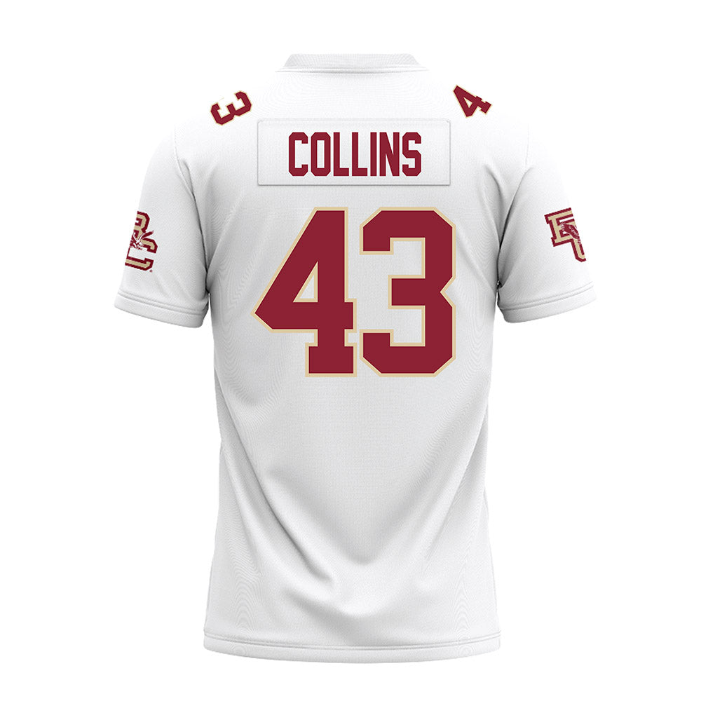 Boston College - NCAA Football : Griffin Collins - Premium Football Jersey-1