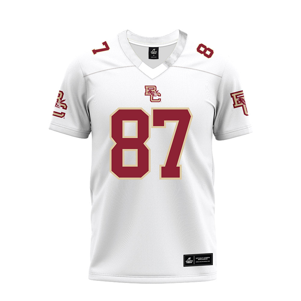 Boston College - NCAA Football : Cameron Kossmann - Premium Football Jersey-0