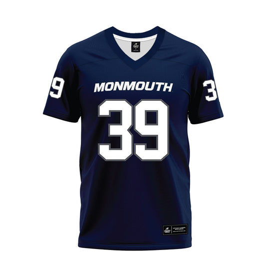Monmouth - NCAA Football : Destin Hill - Premium Football Jersey-0