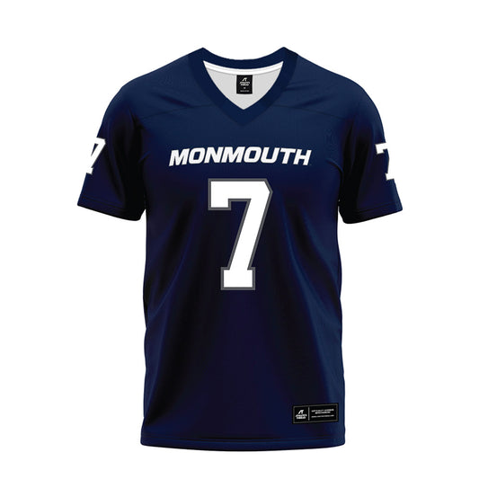 Monmouth - NCAA Football : Travon Neal - Premium Football Jersey-0